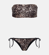 The Attico Leopard-print bikini