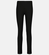 Joseph High-rise stretch-gabardine leggings