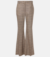 Joseph Stevens wool-blend flared pants