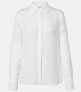 Ferragamo Gancini silk crepe shirt