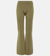 Joseph Stretch silk-blend flared pants