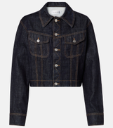 Victoria Beckham Cropped denim jacket