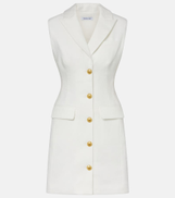 Veronica Beard Fairfax linen-blend minidress