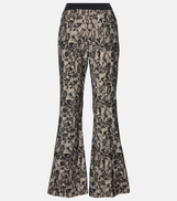 Joseph Tokyo patchwork lace flared pants