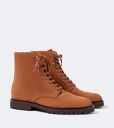 Brunello Cucinelli Suede lace-up boots