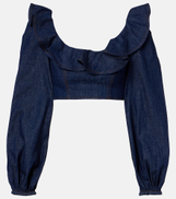 ZIMMERMANN Aster ruffled top
