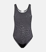 Magda Butrym Semi-sheer scalloped bodysuit