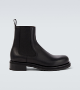 The Row Leather Chelsea boots