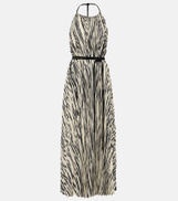 Proenza Schouler Frida printed chiffon maxi dress