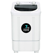 Nobel 7 Kg Semi Automatic Washing Machine Single Tub 1320 RPM Rust-Free ...