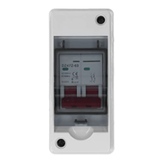 Solar Disconnect Switch – 40A 500V PV DC Isolator, IP65 Waterproof, Transparent Cover Miniature Circuit Breaker For Off-Grid Solar, RV, Solar Panels