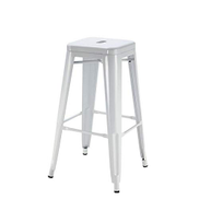 Maple High Metal Chair Bar Stool Stackable 75cm Modern Industrial Indoor And Outdoor Courtyard Kitchen Dining Room Chair White Price In Dubai Uae Compare Prices