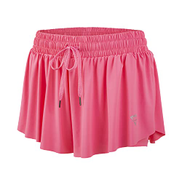 luogongzi 2 in 1 Flowy Running Shorts for Women Gym Yoga Athletic Womens  Workout Biker Spandex Lounge Sweat Skirt Summer, Peachy Pink, M price in  Dubai, UAE | Compare Prices