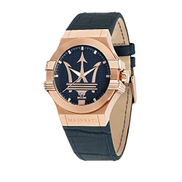 Maserati Men S Potenza R8851108027 Rose Gold Leather Watch Price In Dubai Uae Compare Prices