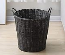 Hsjhsaiuw Laundry Basket Wicker Round Large Storage Baskets Woven Laundry Basket Good Resilience With Handle For Neutral Home Decor Best Gift For Christmas Color D Size Medium Price In Dubai
