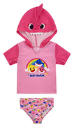 Baby Shark Bathing Suit 2T / Crazy Gotend Toddler Girls Baby Shark Flounce Swimsuit 3 4y 110 Rose Buy Online In Jamaica At Jamaica Desertcart Com Productid 153060809 : Baby long sleeves shark swimsuit boys kids swimwear surfing beach bathing suit.