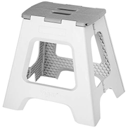 Vigar Compact Foldable Stool Lightweight Non Slip Folding Step Stool For Kids And Adults 16 Inches Grey 10568 Price In Dubai Uae Compare Prices