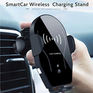 Ccyig Automatic Clamping Wireless Charger Automatic Infrared Dual Induction Car Wireless Fast Charger Mobile Phone Holder Price In Dubai Uae Compare Prices