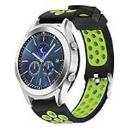 Samsung Gear S3 Frontier S3 Classic Sports Smart Watch Fitness Replacement Silicon Bands Green Price In Dubai Uae Compare Prices
