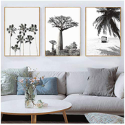 Na Hxjlm Nordic Home Decoration Minimalist Black White Palm Tree Leaves Canvas Posters And Prints Painting Wall Art Decorative Pictures 50x70cmx3pcs Price In Dubai Uae Compare Prices