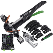 HYQNG Pipe Tubing Bender 622mm Ratchet Copper Pipe Bender with Tube ...