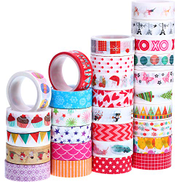 Download Outus 30 Rolls Christmas Washi Tape Decorative Masking Tape Colourful Craft Tape For Gift Wrapping Diy Projects And Party Supplies 0 6 Inch X 16 4 Feet Price In Dubai Uae Compare Prices PSD Mockup Templates