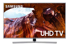 Samsung 55 Inch Flat Smart Ultra Hd Tv Ua55ru7400 Black 55ru7400 Ru7400 Ua55ru7400kxzn Price In Dubai Uae Compare Prices