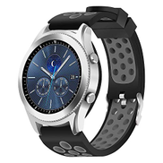 Samsung Gear S3 Frontier S3 Classic Sports Smart Watch Fitness Replacement Silicon Bands Black Price In Dubai Uae Compare Prices