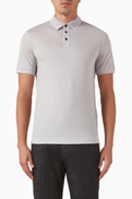 Giorgio Armani Polo Shirt in Wool Piqu