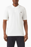 PS Paul Smith Zebra Logo Polo Shirt in Cotton