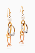 Marni Ring Chain-link Earrings in Brass