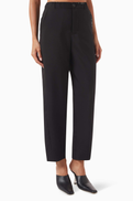 Marni Logo Oversized Pants in Virgin Wool