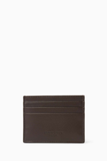 Giorgio Armani Logo Card Holder in Leather