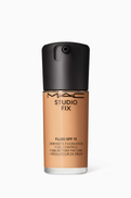 MAC Cosmetics NC37 Studio Fix Fluid SPF15 Foundation, 30ml