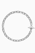 David Yurman Madison Pav Toggle Chain Necklace in Sterling Silver