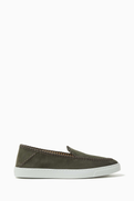 Giorgio Armani Slip-on Shoes in Suede