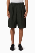 Giorgio Armani linen bermuda shorts