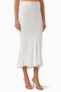 Just Bee Queen Sevy Asymmetric Skirt