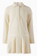 Moncler Logo Patch Polo Dress