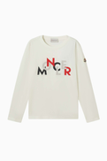 Moncler Logo Graphic T-Shirt in Jersey