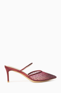 NASS Sasha 70 Mules in Mesh