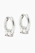 TwoJeys TJ Icon Earrings in Sterling Silver