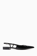 Marni Trunkaroo Slingback Pumps in Leather
