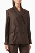 Loulou de Saison Donau Blazer in Virgin Wool