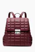 Michael Kors Tribeca Small Quilted Backpack in Leather