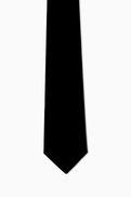 Giorgio Armani GA Logo Jacquard Tie in Silk