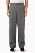 Giorgio Armani Flat-front Pants in Modal & Cashmere