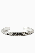 Giorgio Armani Contrasting Inserts Cuff Bracelet