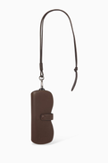 Giorgio Armani Eyewear Case in Leather