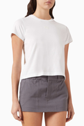 Alexander Wang Puff-logo T-shirt in Jersey